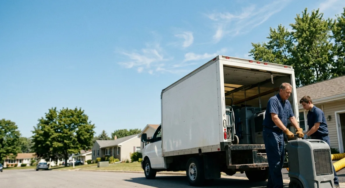 Water Damage Cleanup in Hillview, IL near me
